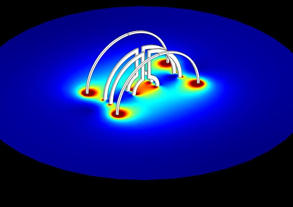 Kernspinresonanz hohe Sensitivitaet auf engem Raum