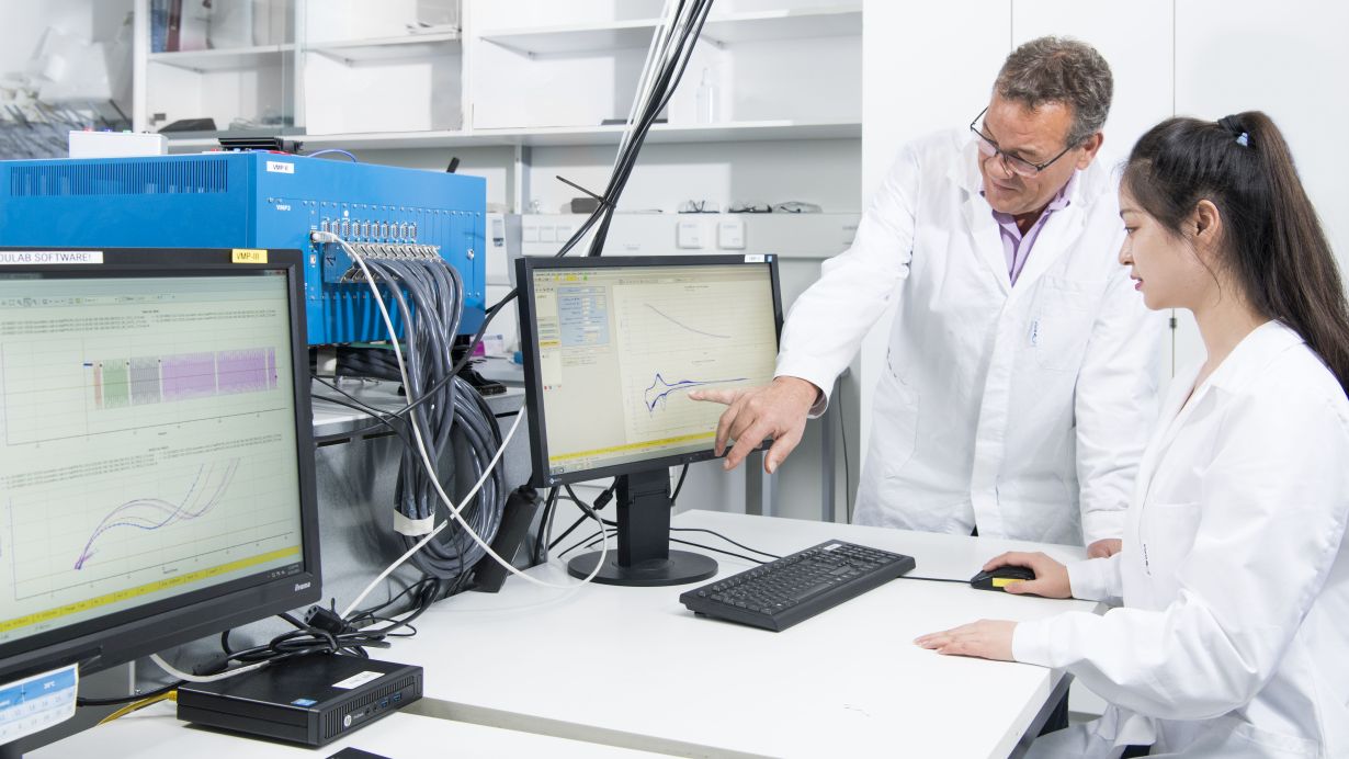 Rekordverdaechtige Lithium-Metall-Batterie