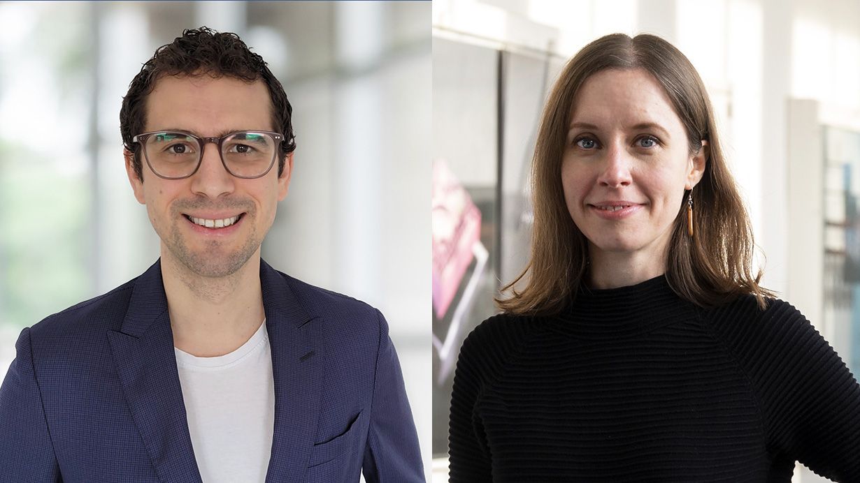Professor Kathrin Gerling (Photo: Tanja Meißner, KIT) and Tenure-track Professor Philip Willke (Photo: Private) receive ERC Starting Grants for their projects. 
