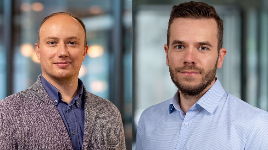 Die Nachwuchswissenschaftler Dr. Boris Karanov und Dr. Frank Rhein erhalten für ihre Projekte eine Förderung der Carl-Zeiss-Stiftung.